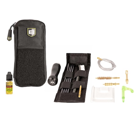 Breakthrough Clean Technologies Badge Series Rod & Pull-Through Cleaning Kit w/ Molle Pouch, .338 Caliber BT-MPK-338